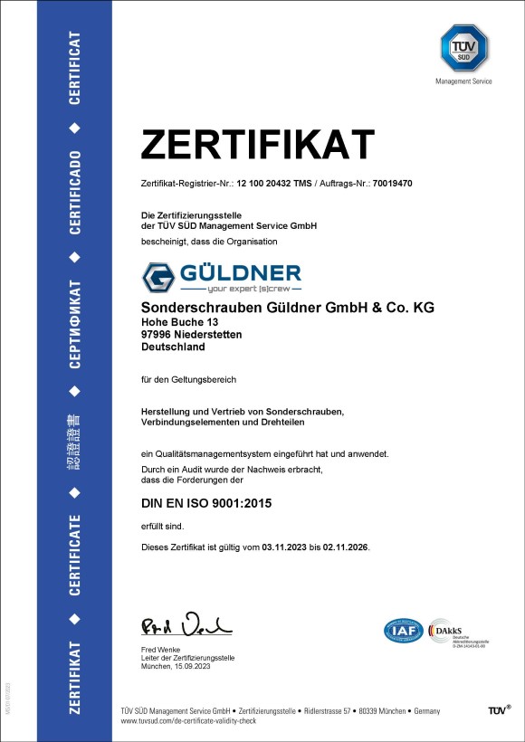 ISO 9001:2015