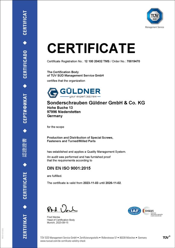 ISO 9001:2015